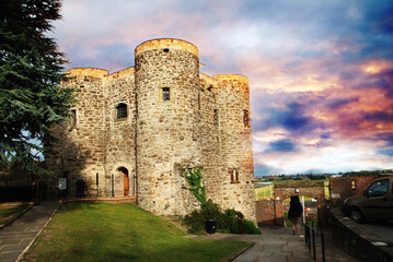 Fototapeta na wymiar Castle in Rye