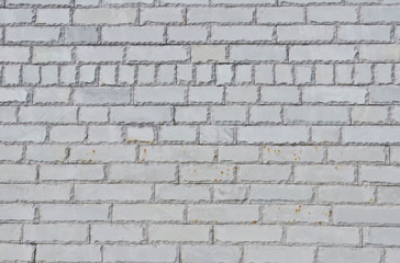 Naklejka premium texture of the new accurate gray brick wall