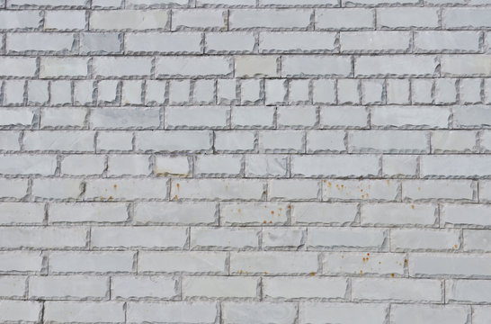 texture of the new accurate gray brick wall