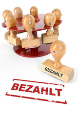 Stempel Bezahlt