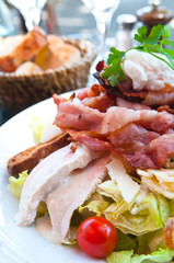 Fresh chicken salad