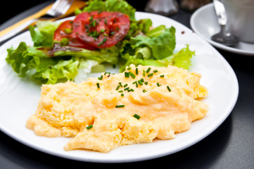 omelet with ham