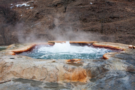 Geyser in Armenia, Nagorno Karabakh