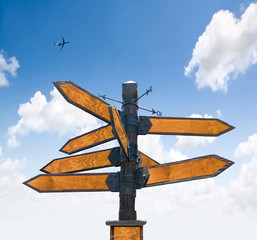 Directional arrow