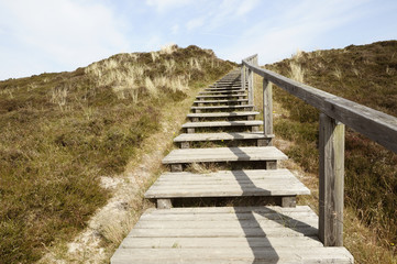Treppe in den Duenen