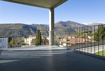 modern terrace