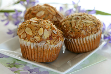 Almond Poppyseed Muffins