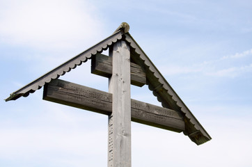 Fototapeta premium The big wooden cross