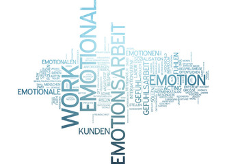 Emotionsarbeit - Emotional Work