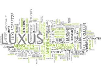 Luxus / Luxury