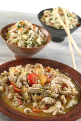 Poulet au Gengembre-recette Chinoise