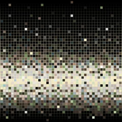 Aluminium Prints Pixel An Abstract Background with Squares