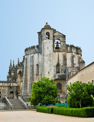 Fototapeta na wymiar Templar Kościół, Klasztor Chrystusa w Tomar (Portugalia)