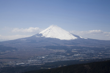 Fototapeta premium 三国峠からの富士山