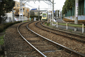 Fototapeta premium 都電 荒川線