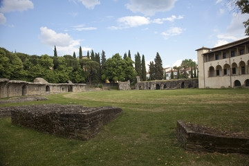Arezzo, anfiteatro romano