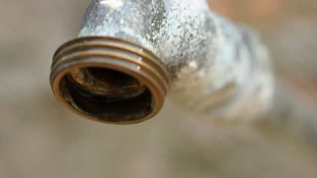 Faucet dripping