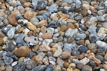 Beach pebbles