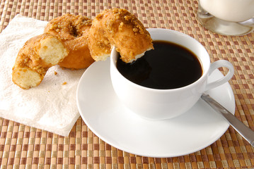 Coffee and doughnuts