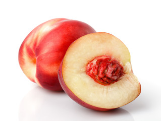 nectarine isolated