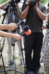 media interview