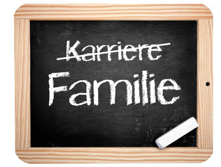 Obraz premium Karriere Familie