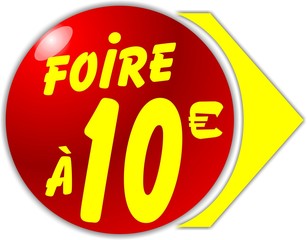 bouton foire à 10 euro