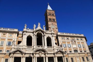 Fototapeta na wymiar Rzym: Bazylika Santa Maria Maggiore
