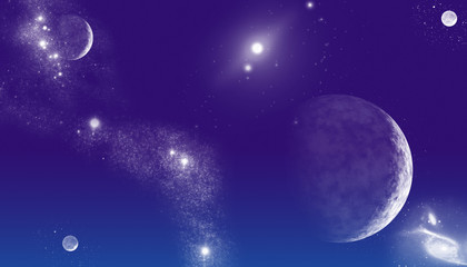 Fond espace 2 © tomtomkiller63