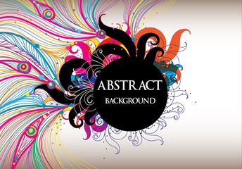 Vector abstract background