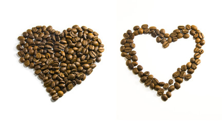 Coffee heart
