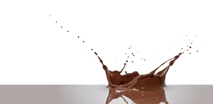 Naklejki chocolate splash