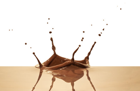 Naklejki chocolate splash