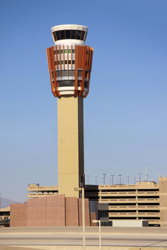 Air Port Terminal Flight Tracking Tower