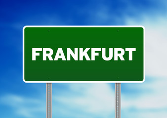 Frankfurt Road Sign