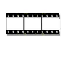 Vintage style film frames.