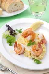Shrimps Risotto