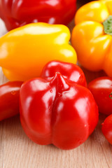 fresh vegetables on the table