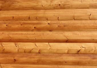 Naklejka premium Wall of timber