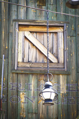 old wood window, western texture
