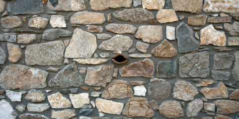 Stone wall