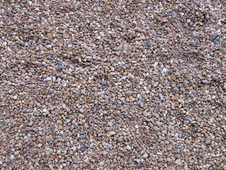 Texture of the ground with scree