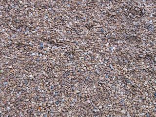 Texture of the ground with scree