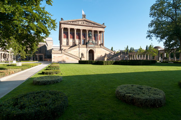 Fototapeta premium Wyspa Muzeów w Galerii Narodowej w Berlinie