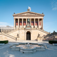 Fototapeta premium Alte Nationalgalerie Museumsinsel Berlin