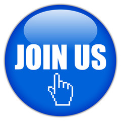 Join us vector button