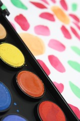 Naklejka premium Watercolors