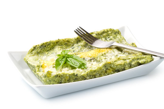 lasagne al pesto