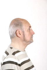Fototapeta premium homme de profil