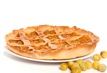 Tarte aux mirabelles